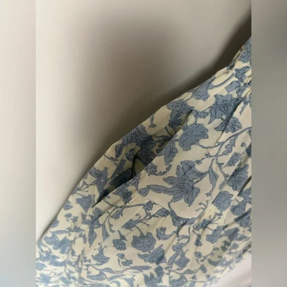 Viral En Saison Chinoiserie floral bow midi dress - Picture 4 of 6